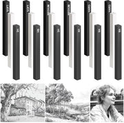 Set di matite a carboncino in legno 18 pezzi - carboncini compressi - nero/bianco - adatti per schizzi - alta qualità - comodi da utilizzare - matite a carboncino per disegno

Specifiche tecniche:
- 18 pezzi
- Compressi
- Nero/Bianco