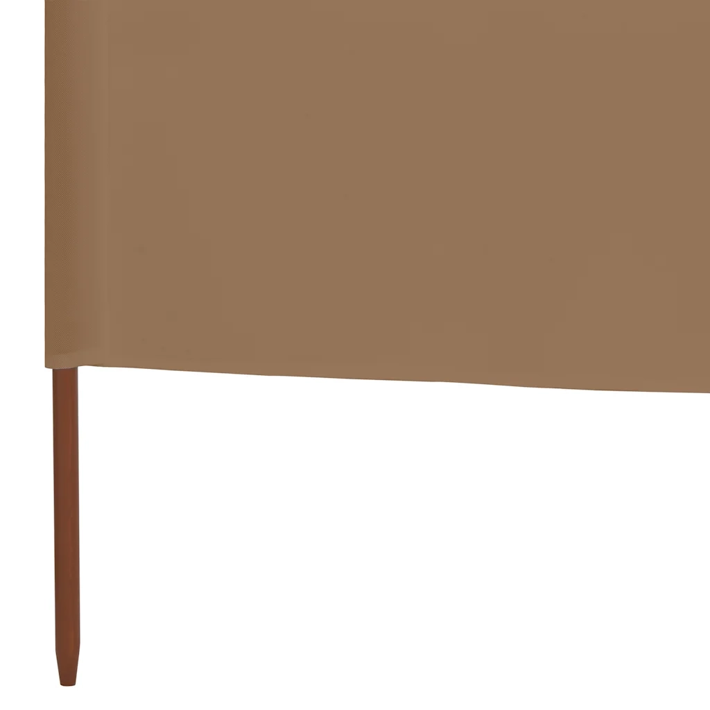 Paravento a 6 Pannelli in Tessuto 800x80cm Grigio Talpa CFW6816864