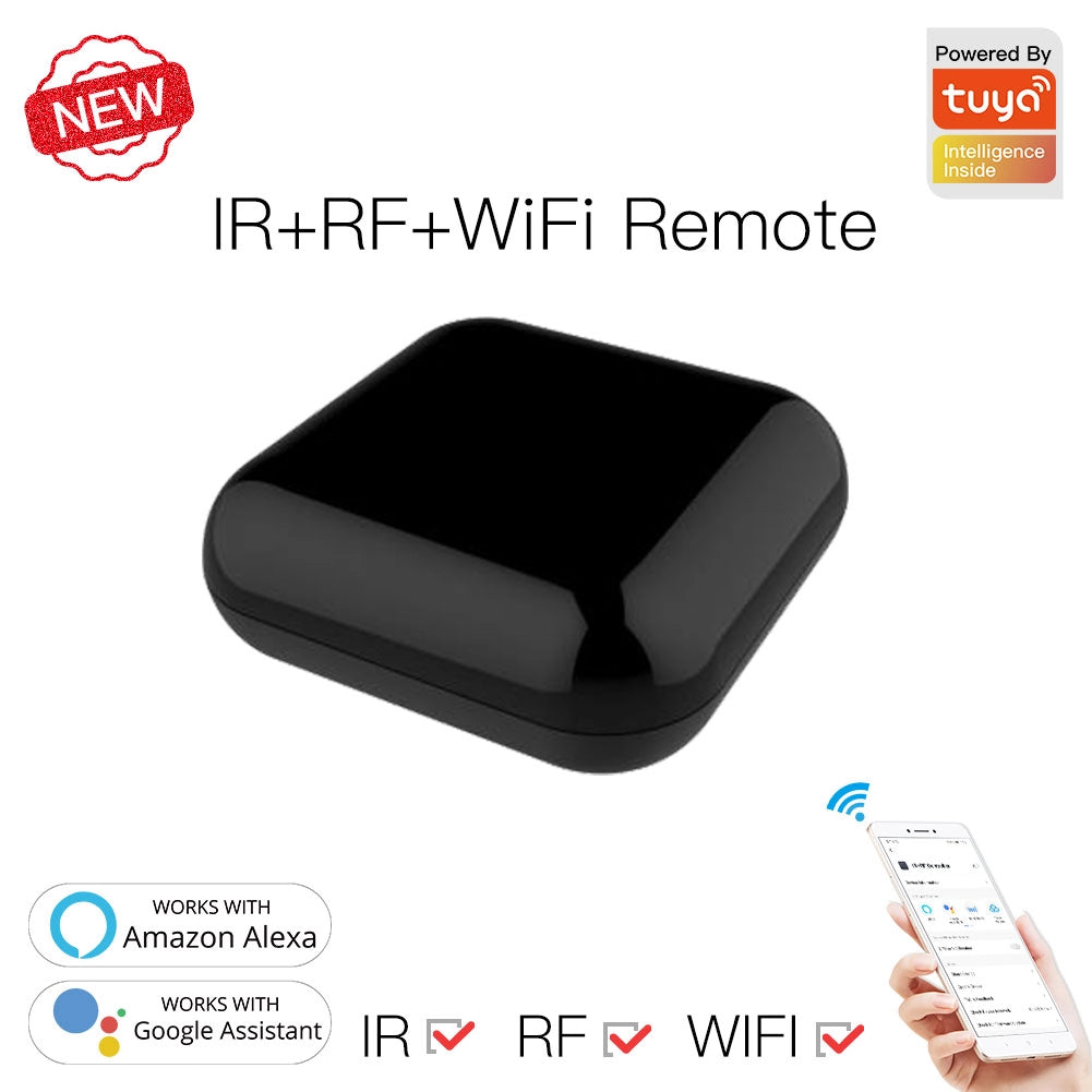 Telecomando Smart Controller Remote WIFI IR RF433 RF315 WIFI,IR,RF433,RF315 TUYA, Smart Life 5V IP20 68x68x27mm