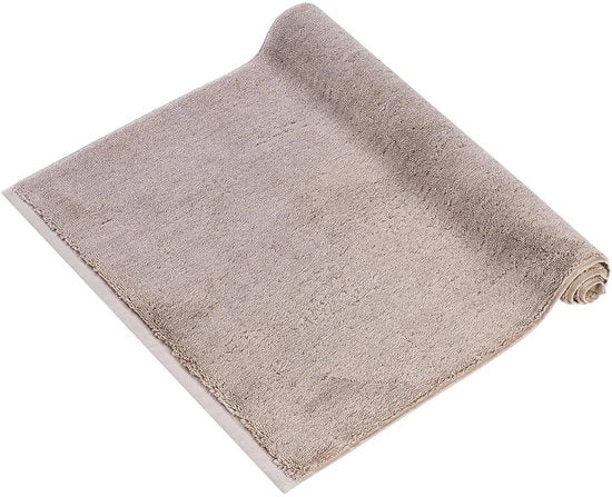 Matrimoniale Badmat Premium PURA 60 x 90 cm Extra Grande 100% Cotone Materiale Extra Soffice Colore Sabbia Grigia