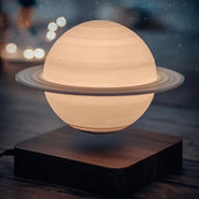 Lampada da tavolo a LED Saturno levitante magnetica gravità cambia 3 colori luce idea regalo