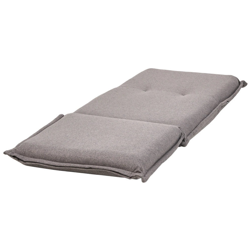 Divano letto grigio scuro Poltrona da pavimento Rivestimento in tessuto Letto singolo pieghevole con cuscino Design moderno Camera dei bambini Soggiorno