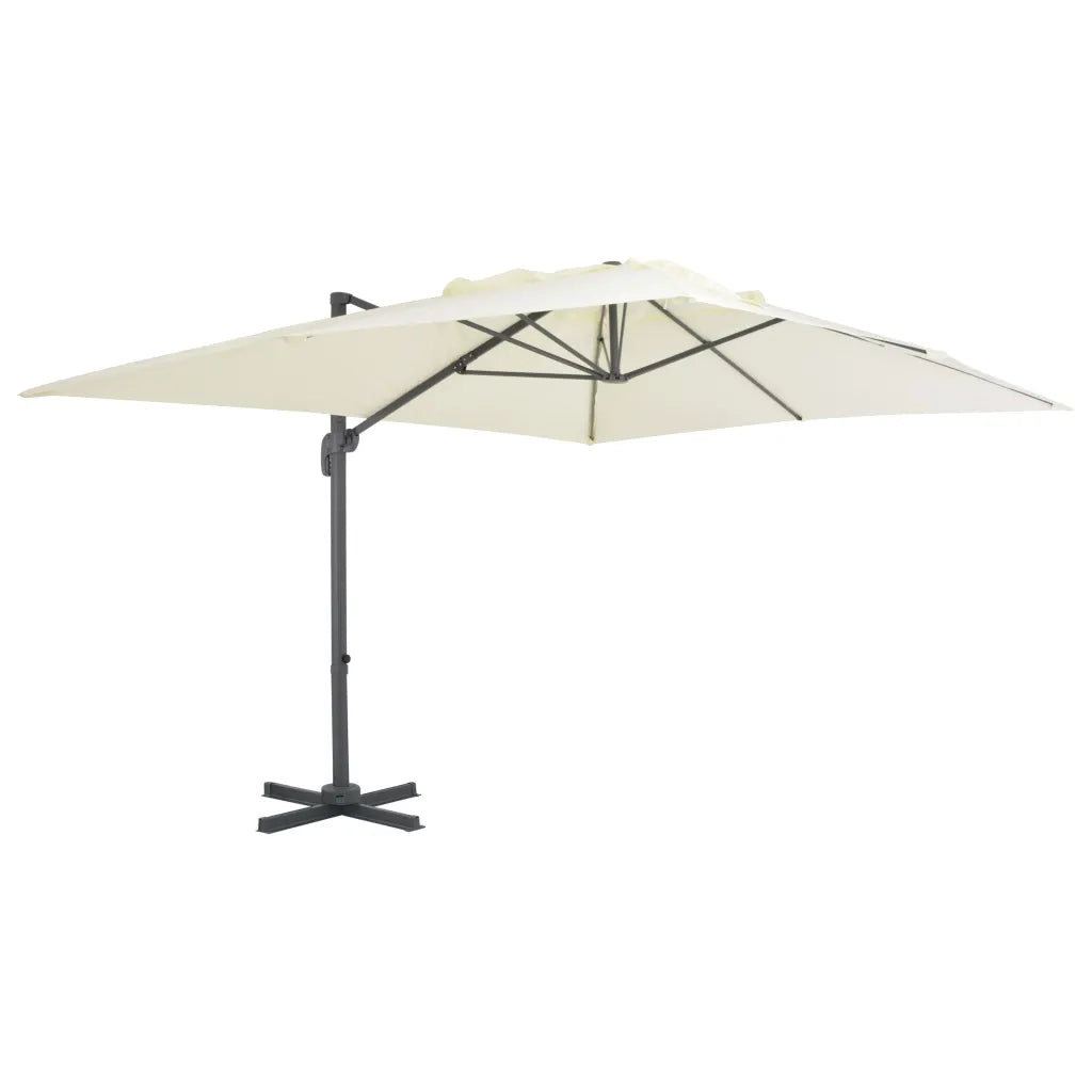 Ombrellone da Giardino con Base Portatile Sabbia 276344