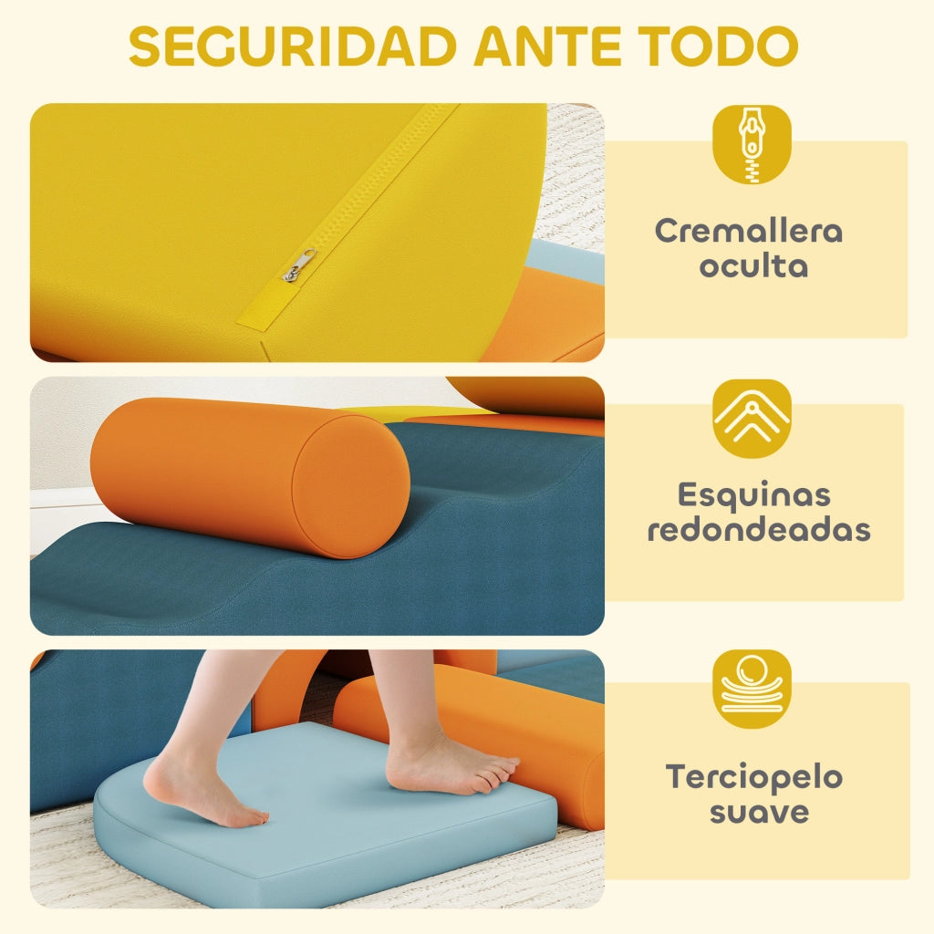 Blocchi di Schiuma per Bambini ¨C Minimal ¨C Multicolore 90x90x90
