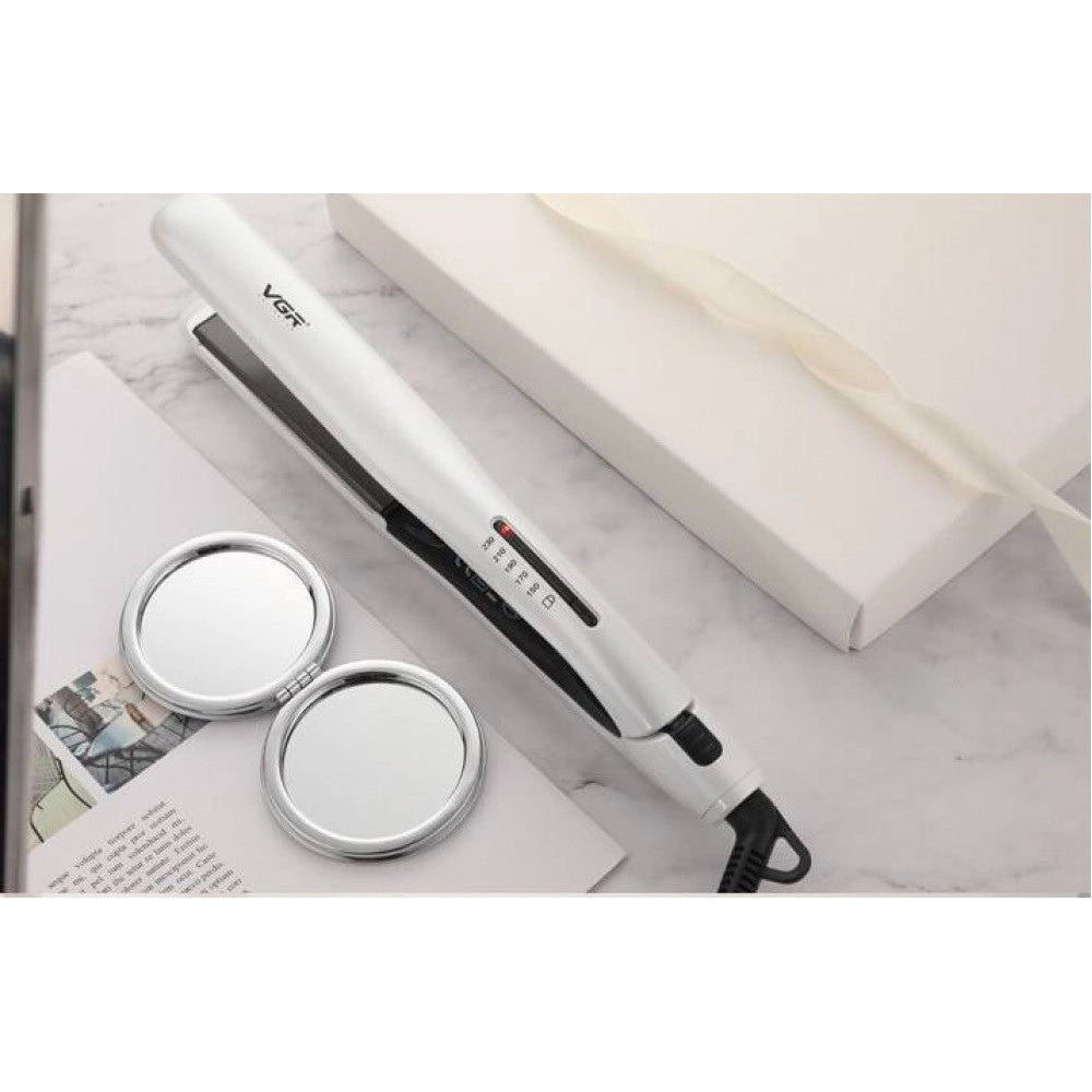 Trade Shop - Piastra Capelli Lisci 50w Professionale Rivestita In Ceramica Display Lcd V-552 -