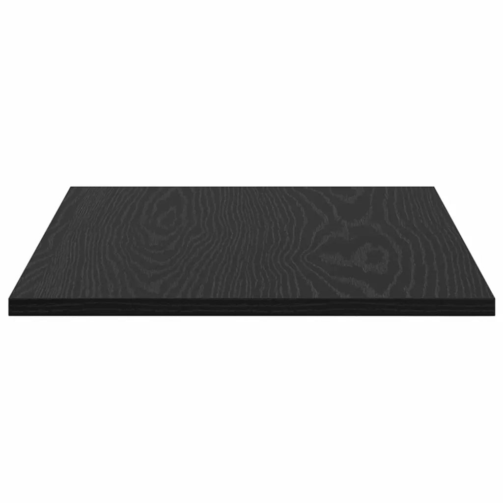 Scaffale 4 pcs Nero 60 x 40 x 1,5 cm Legno multistrato 875056