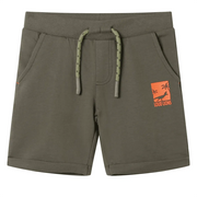 Pantaloncini per Bambini con Coulisse Cachi Scuro 140cod mxl 110552