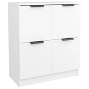 Buffet credenza cassettiera armadio mobile contenitore organizer per cucina soggiorno salotto 60 x 30 x 70 cm legno ingegnerizzato bianco 02_0030329