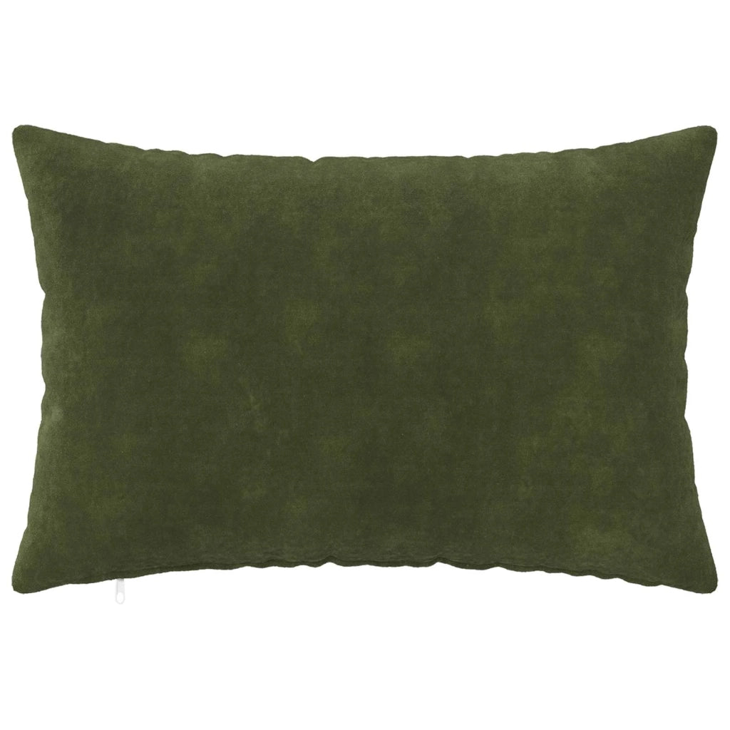 Federa 2 pcs HEERLEN Verde 50 x 70 cm Fleece in microfibra 911375