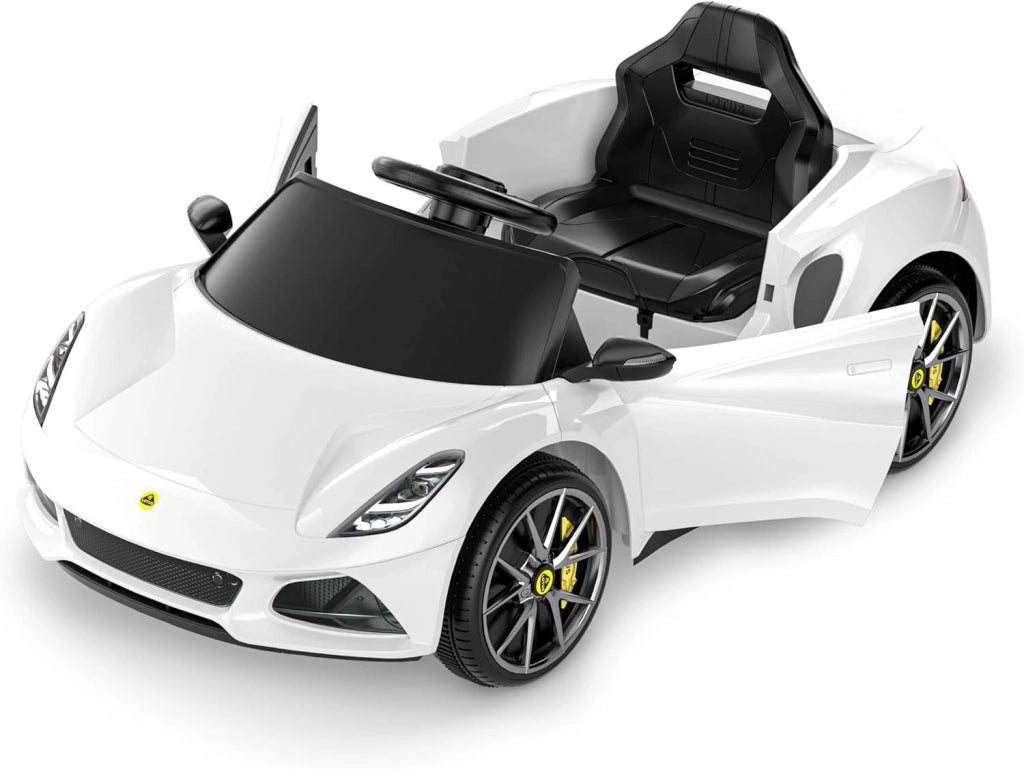 Macchina Elettrica per Bambini Licenza Ufficiale Lotus Emira 12V 4,5Ah Bianco