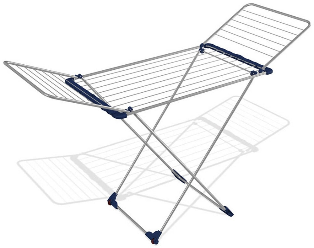 1pz stendibiancheria a cavalletto tempo cm. 167x55,5x91,5 h stenditura mt. 20 cod:ferx.vit21819