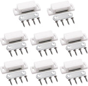 Set di chiusura magnetica per porte di armadi - 8 pezzi con viti - Adesivo forte - Chiusura magnetica per porte di armadi - Porte di armadi