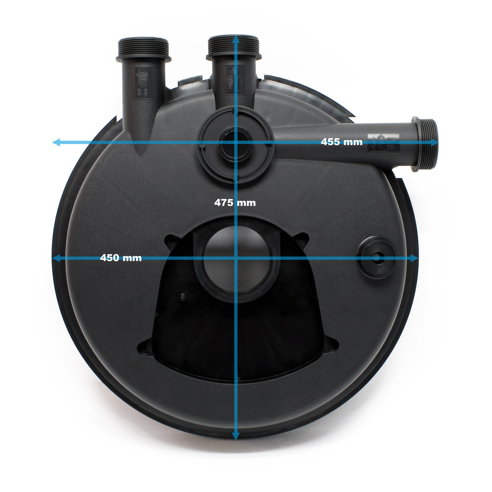 Pezzo di ricambio: coperchio per filtri a pressione per stagni CPF-20000/CPF-30000/CPF-50000
