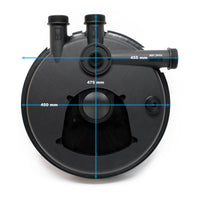 Pezzo di ricambio: coperchio per filtri a pressione per stagni CPF-20000/CPF-30000/CPF-50000