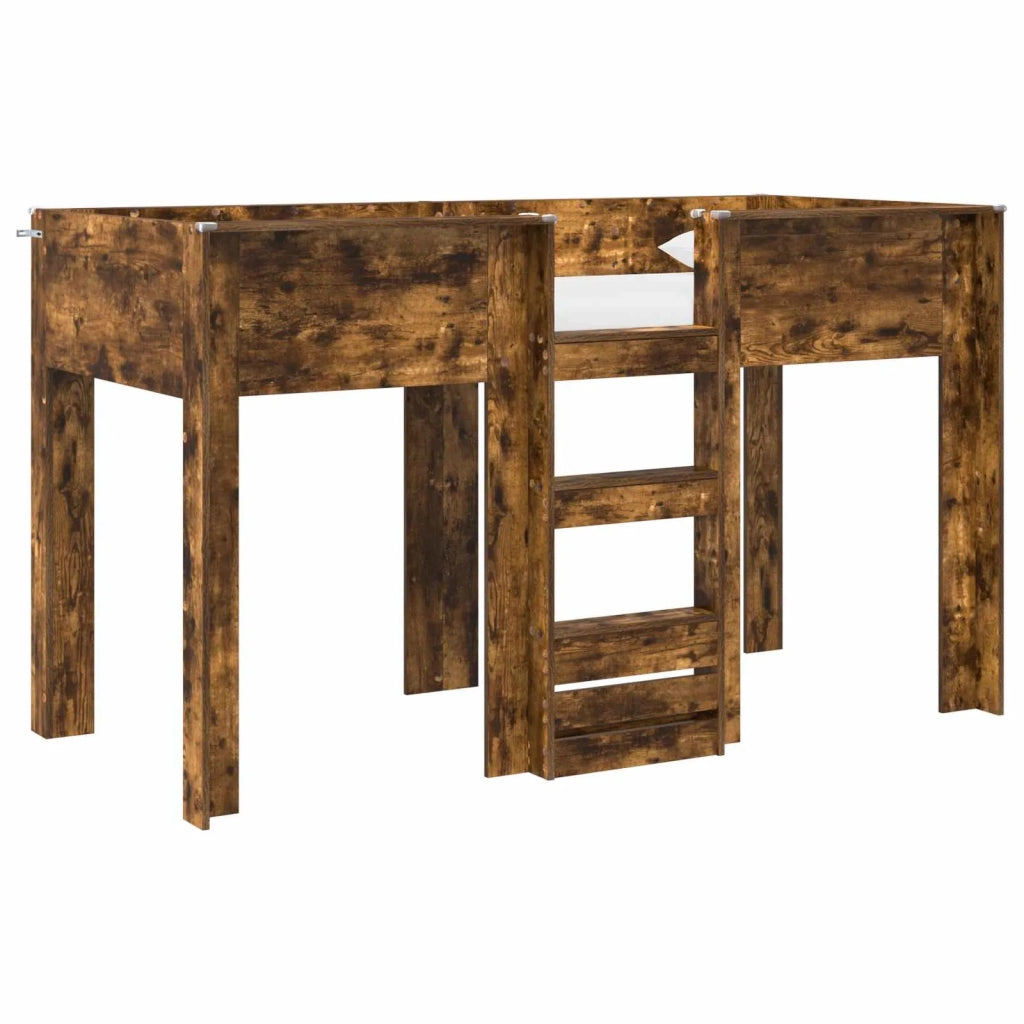 Letto a Castello per Bambini Rovere fumé 75 x 190 cm 3410471