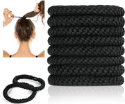 8 capigliature elastiche per donne e ragazze - fermacapelli a cavallino per capelli spessi - senza danni, senza pieghe - accessori capelli.