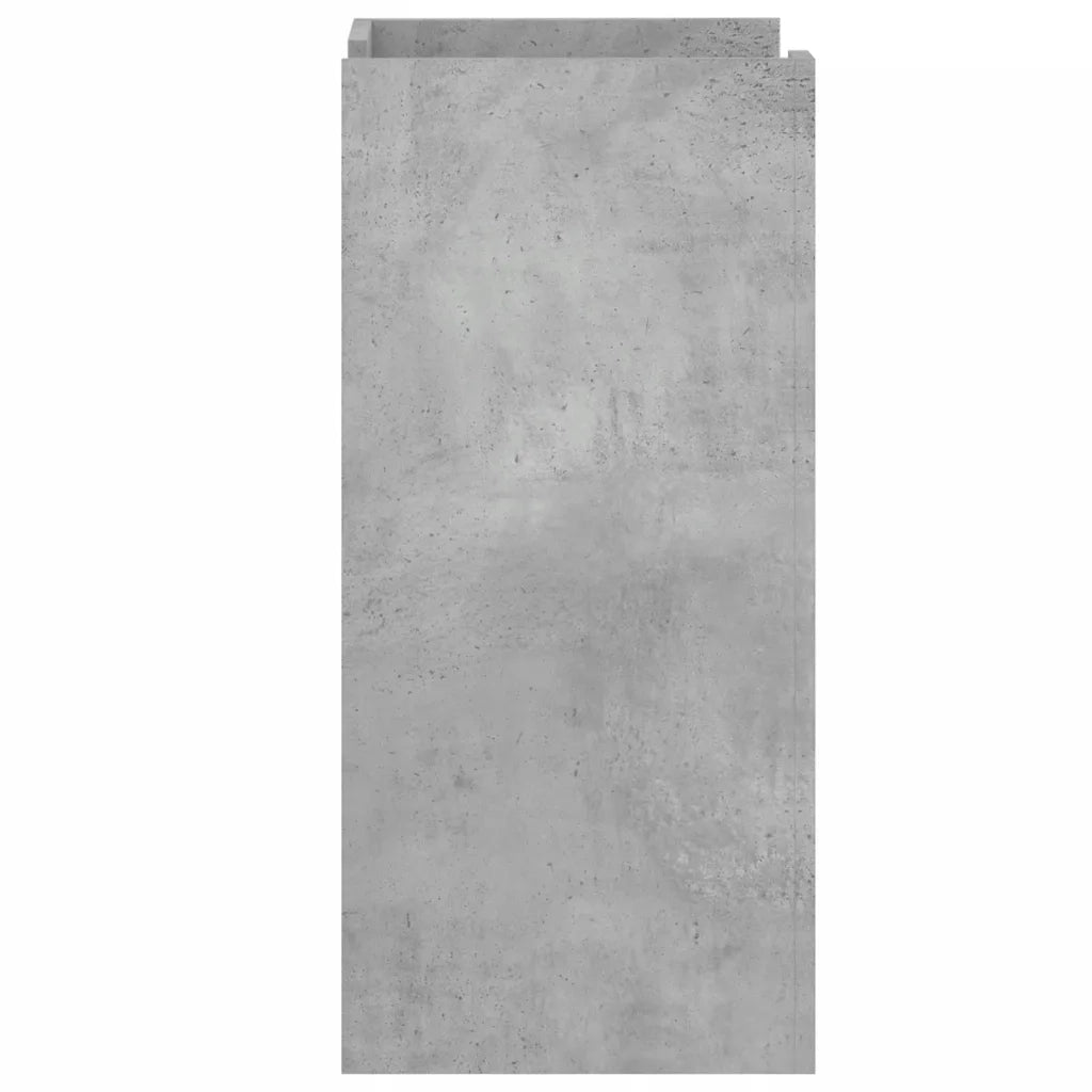Credenza | Madia | Buffet da pranzo | Armadio da pranzo Grigio Cemento 45x35x75 cm in Legno Multistrato