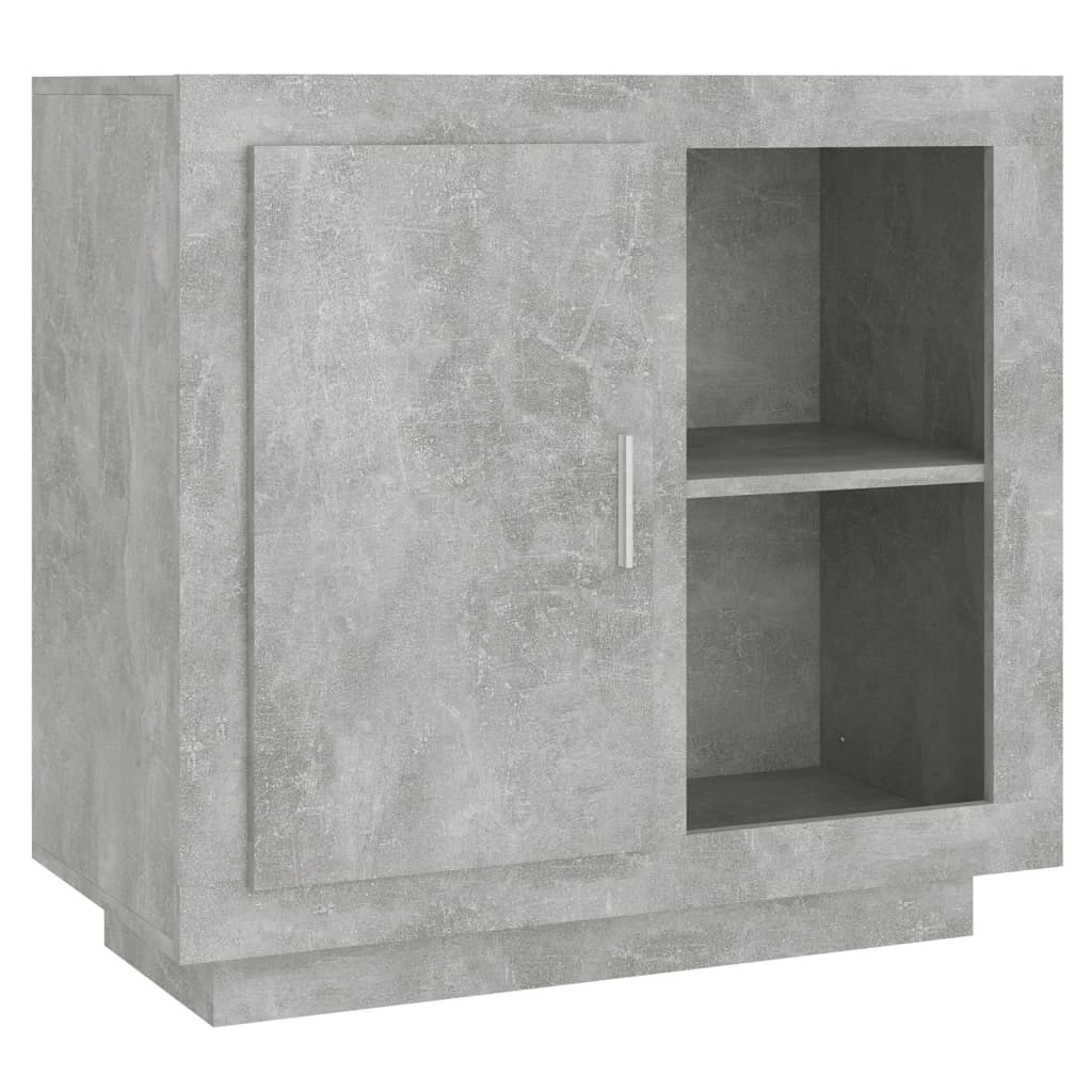 Buffet credenza cassettiera armadio mobile contenitore organizer per cucina soggiorno salotto 80 x 40 x 75 cm grigio 02_0032106