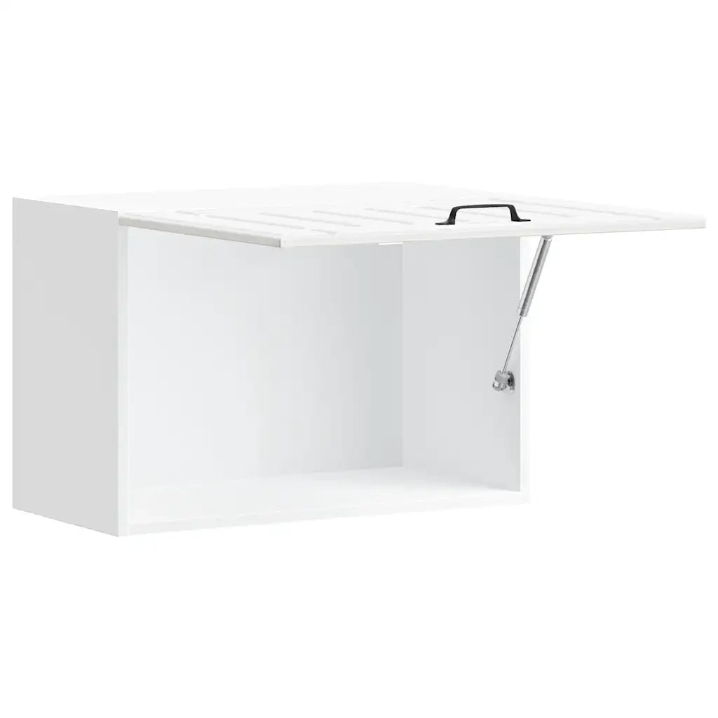 Pensile da Cucina Lucca Bianco Lucido in Legno Multistrato 853839