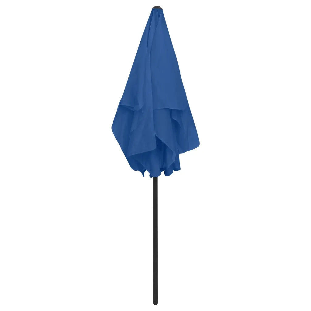 Ombrellone da Spiaggia Azzurro 180x120 cm 314726