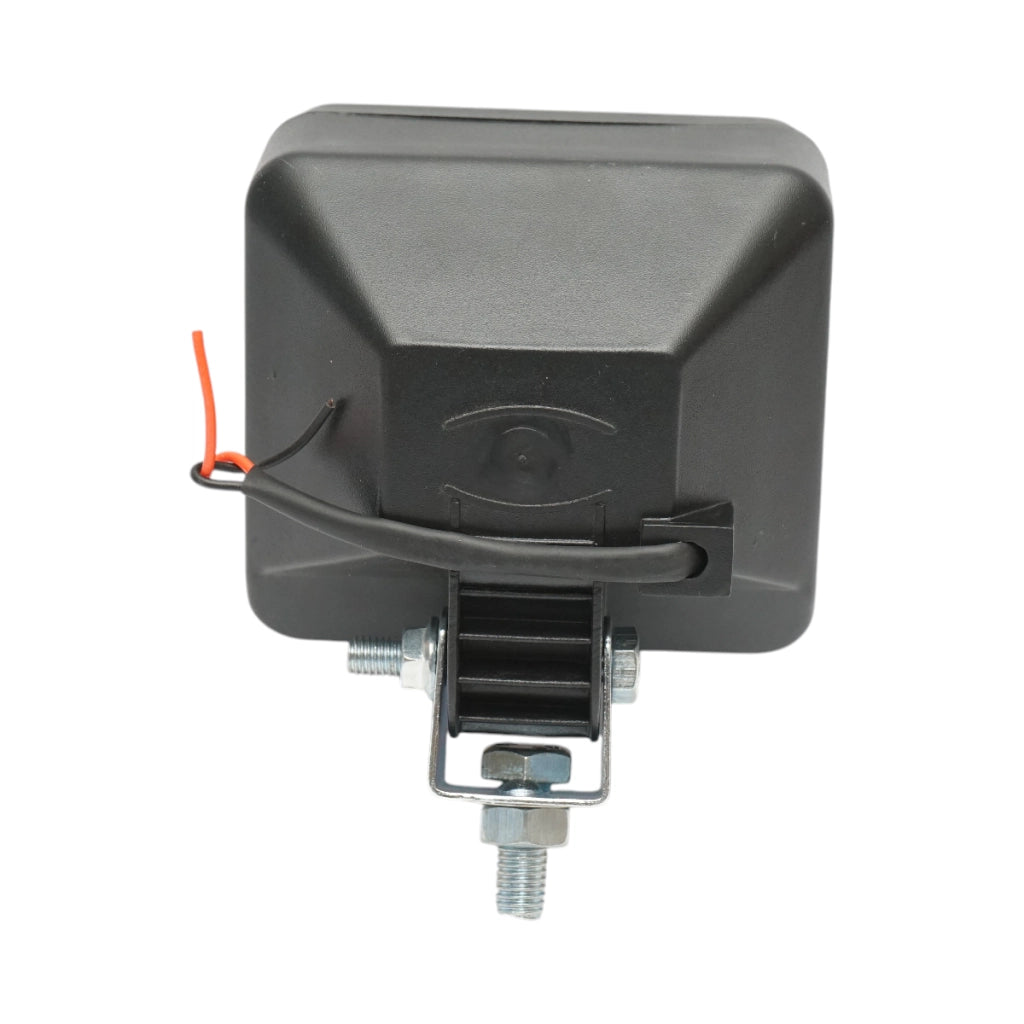 Lampada, faretto da lavoro quadrato JCB 110x110mm codice OEM 700/38800, 700/50029