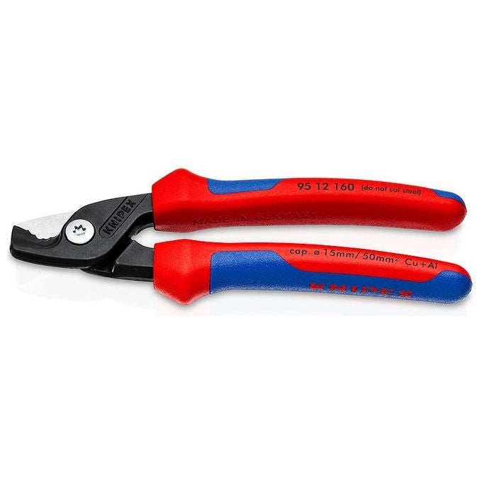 Knipex StepCut Nero, Blu, Rosso Tagliacavo di alimentazione
