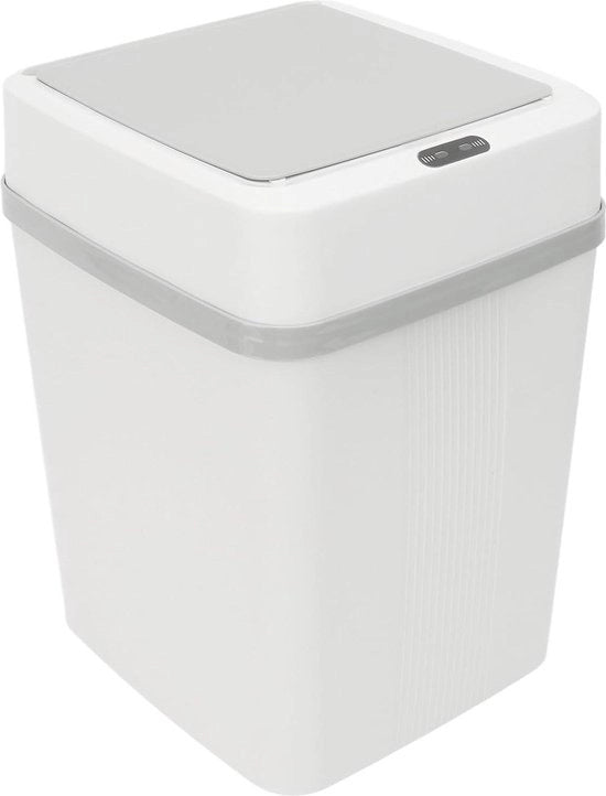 Afvalemmer automatico con sensore di movimento infrarosso - 10 l - impermeabile - per bagno e cucina