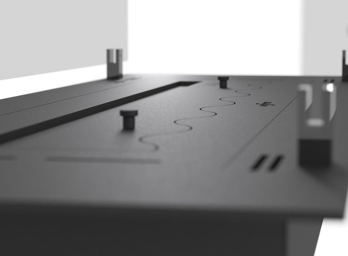 Bruciatore a Bioetanolo da Incasso 120x32x15 cm Insert Slim 1200 Nero con Vetro