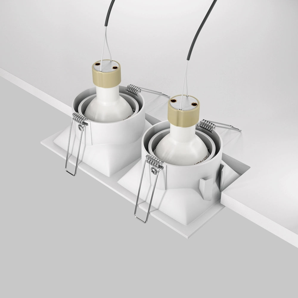 Faretto incasso soffitto Maytoni Dot 2xGU10 bianco