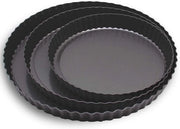 Set di sfornatura a forma di torta rotonda a 3 pezzi con maniglia e rivestimento antiaderente