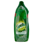 SVELTO CLEAN ACTIVE DETERSIVO PIATTI FRAGRANZA LIMONE  X4 FLACONI 980 ML