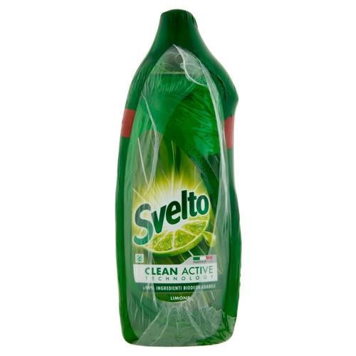SVELTO CLEAN ACTIVE DETERSIVO PIATTI FRAGRANZA LIMONE  X4 FLACONI 980 ML