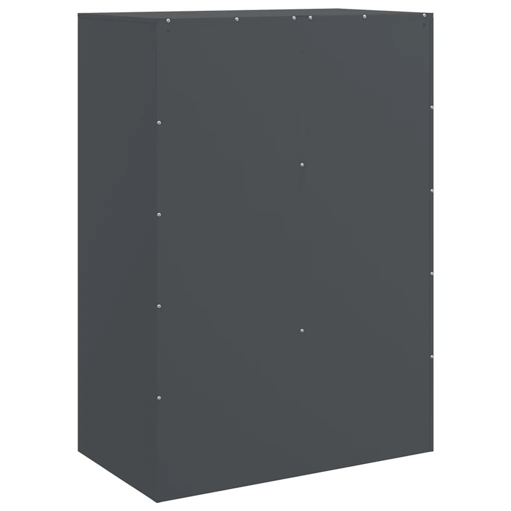 Credenza-Buffet-Armadio da cucina Antracite 67x39x95 cm in Acciaio