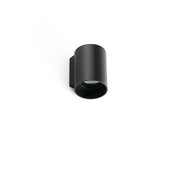 KOV 1L Lampada da parete rotondo nero 3000K 14ø