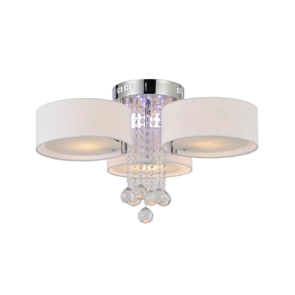 Plafoniera Gambela Light Prestige bianca 3xE27 LED