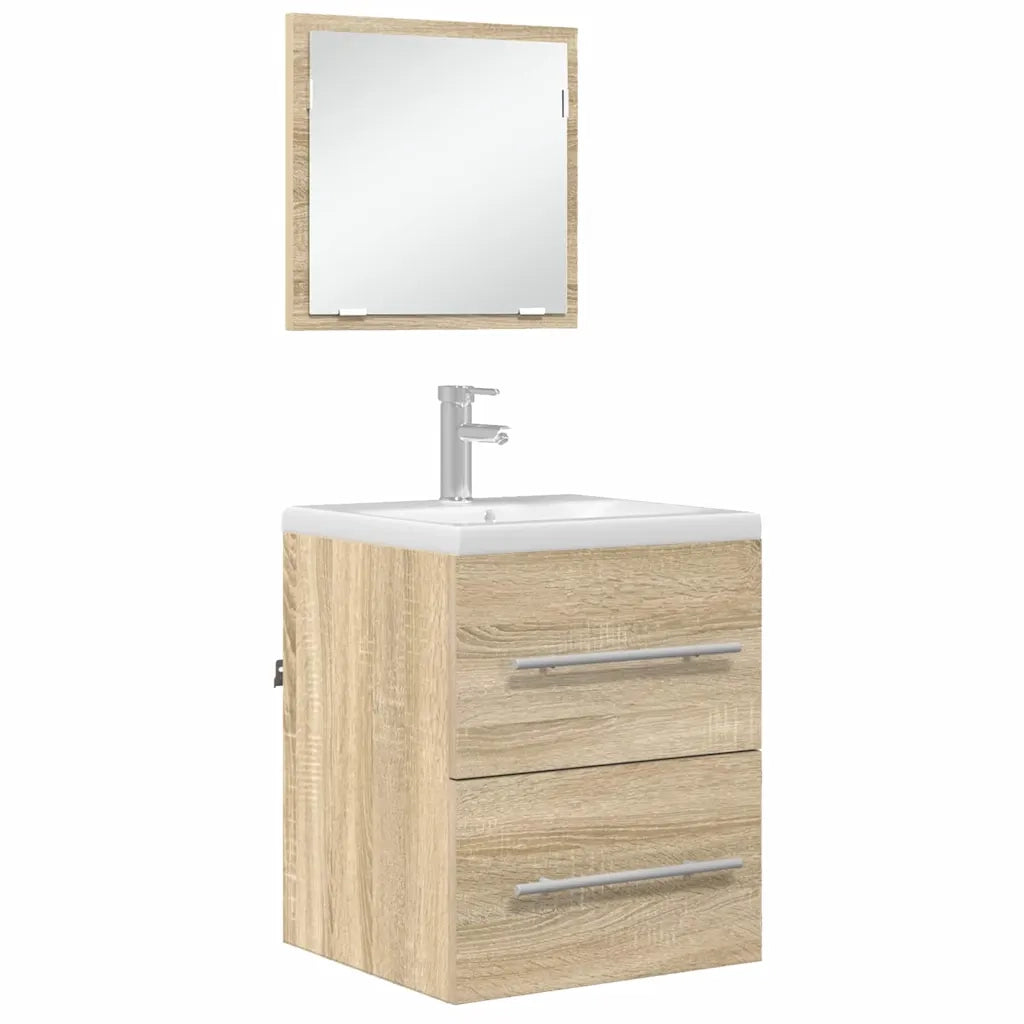 Set di mobili per il bagno Marrone 41 x 38,5 x 48 cm 875688