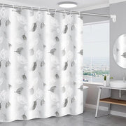 Douchegordino acqua impermeabile 200 x 200 cm - tenda da bagno con 15 anelli - lavabile - GOOPOOL Douchegordino