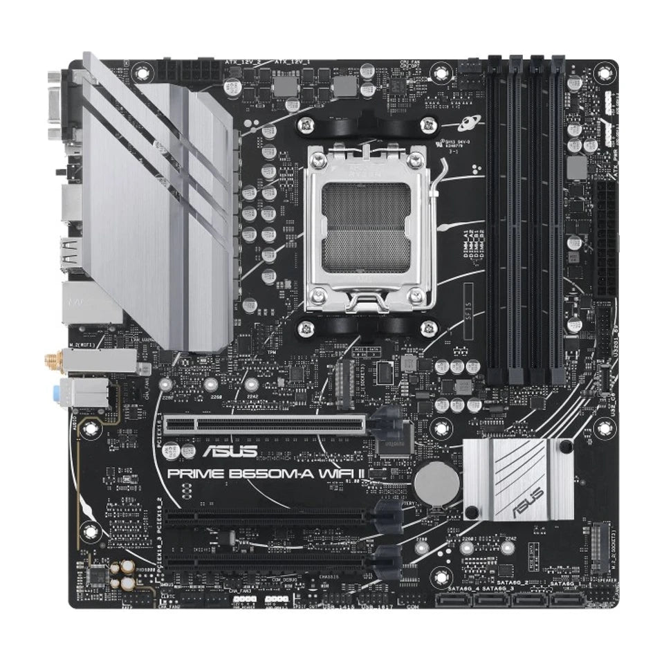 ASUS PRIME B650M-A WIFI II AMD B650 Socket AM5 micro ATX