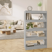 Libreria/Divisorio Grigio Sonoma 80x30x135 cm in Truciolato 813621