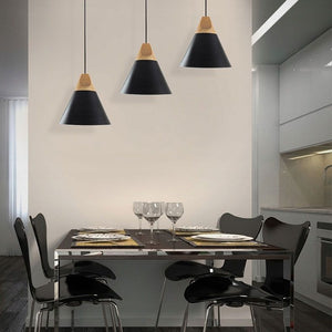 Lampada Da Soffitto Pensile Scandi A. Nera