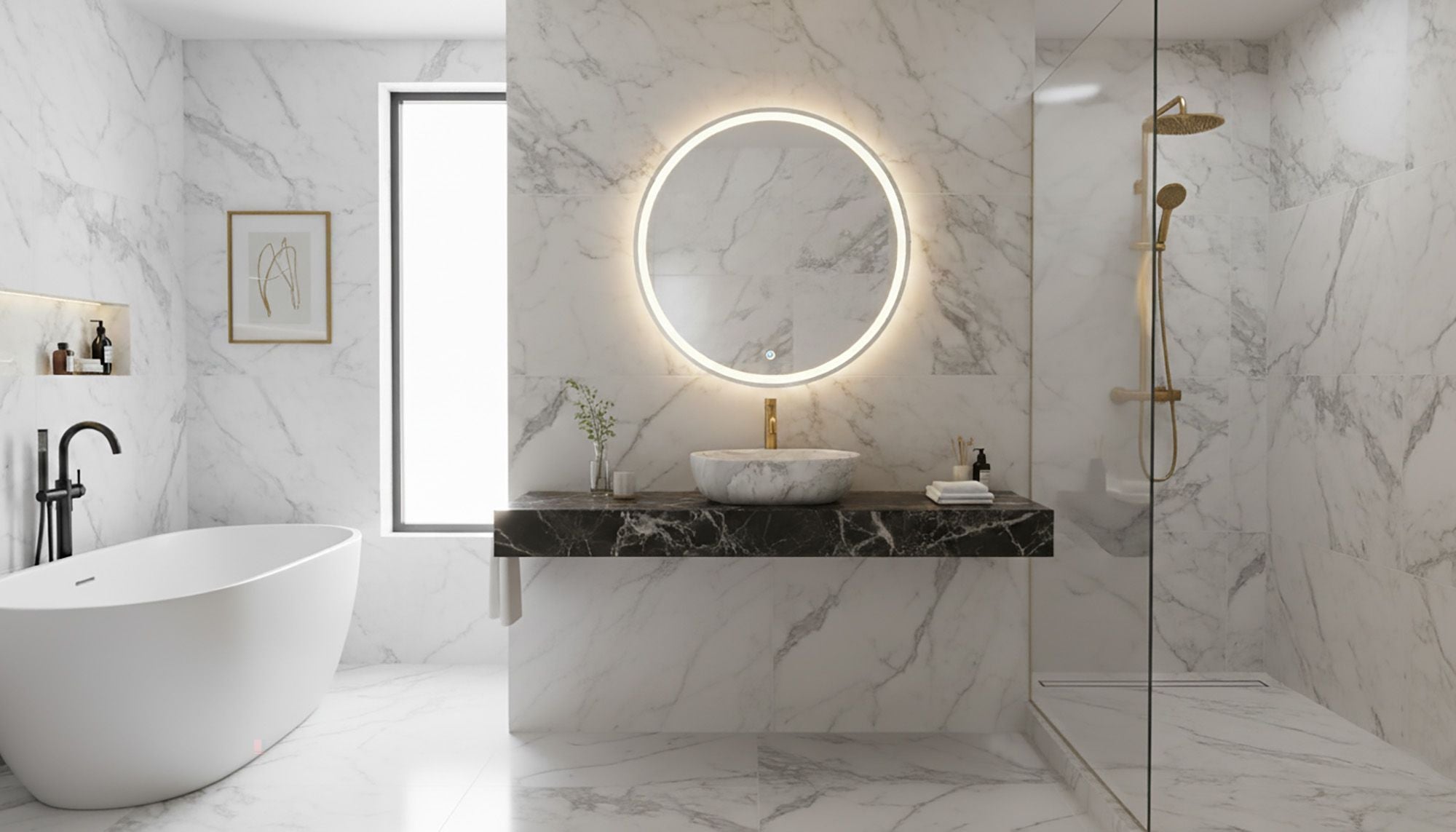 Lavabo Da Appoggio Rea Amelia Ash Matt