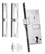 SERRATURA ELETTRICA PER LEGNO YALE ART.581 CON SCROCCO + 2 MANDATE,ENTRATA 40-50-60