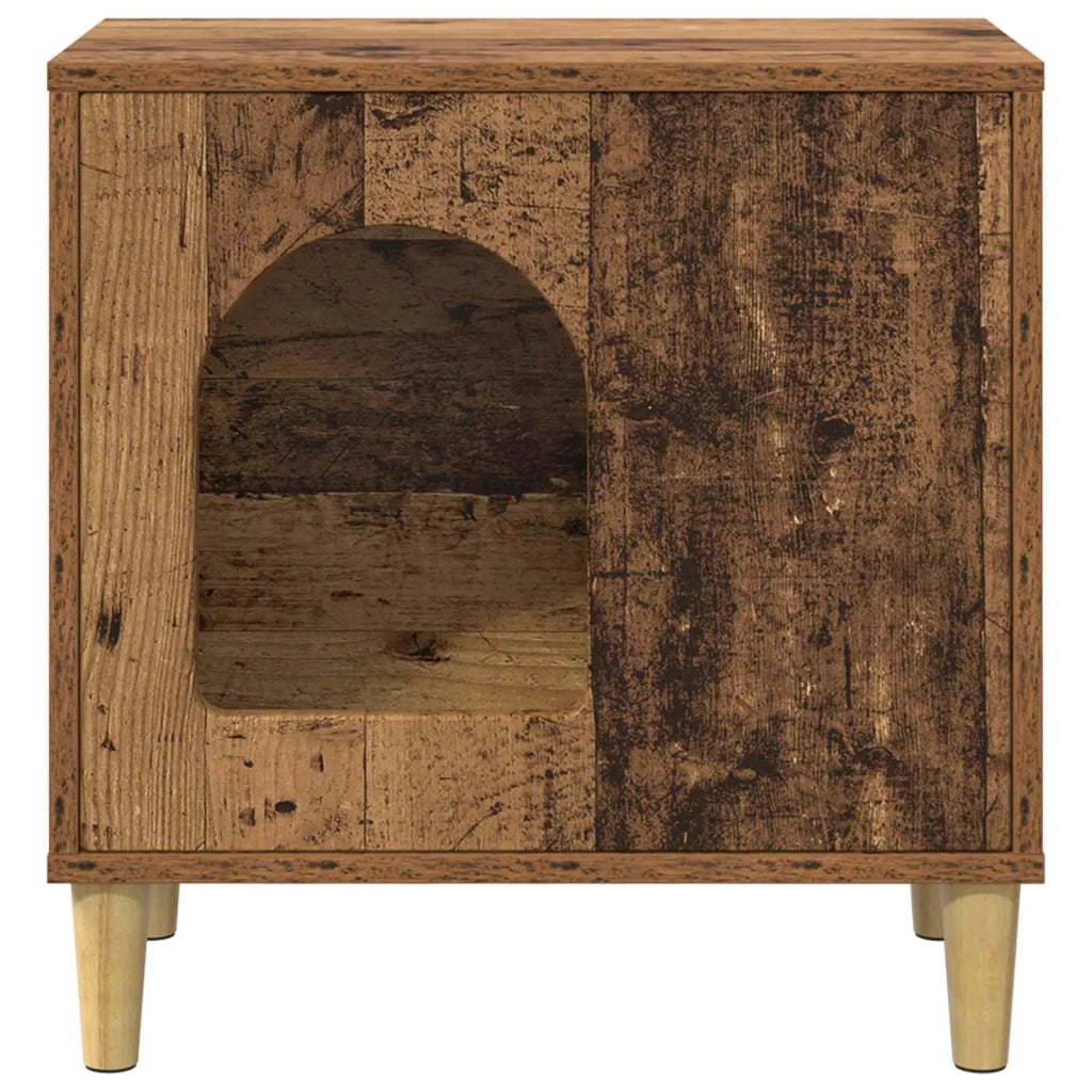 Casa per Gatti Legno vecchio 51 x 30 x 52 cm Legno multistrato CFW2383772