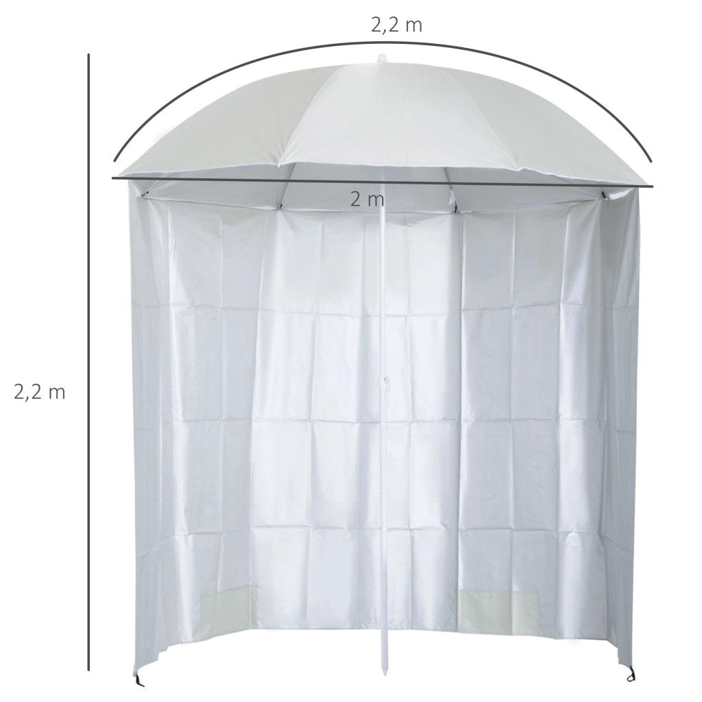Ombrellone da giardino ¨C zephmum ¨C beige ? 220 cm