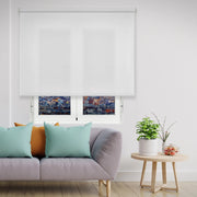 VIEWTEX Tenda a rullo Traslucida Basic Bianco 105 X 250cm - Made in Europe - 5 anni di Garanzia
