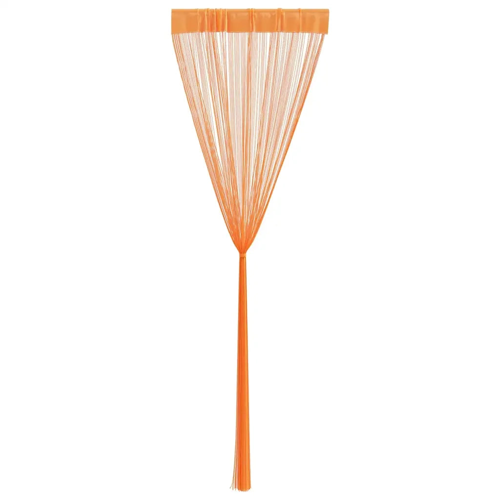Tende a Filo 2 pz Arancio 100x250 cm 4102043