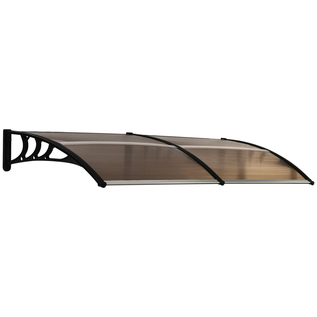 Tettoia da Esterno ¨C zephmum ¨C 75x195x23 cm Marrone
