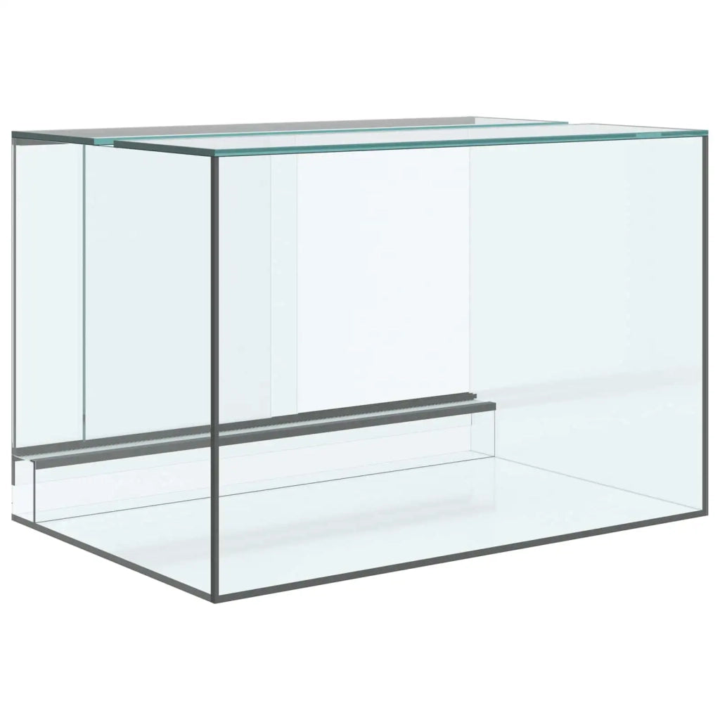 Terrario con archiviazione Trasparente 60 x 40 x 40 cm Vetro CFW6758429