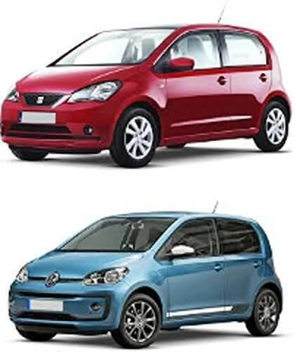 SPRINT04010 , Seat Mii dal 2012- , Volkswagen Up dal 2012-2016 , Volkswagen Up Restyling dal 2016- ,  (2 Fix AV2)
