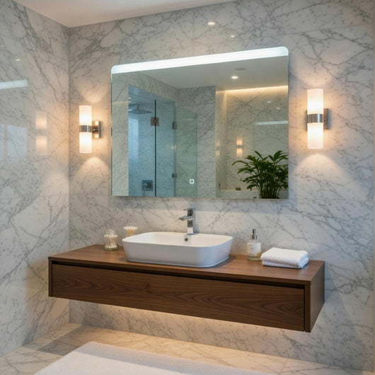 Specchio illuminazione led 100x60 cm mod. REMO